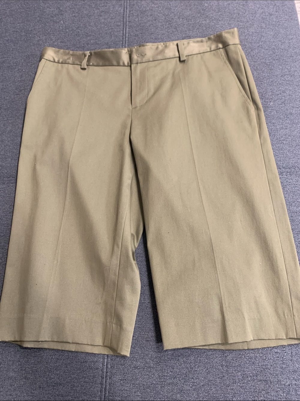 Ralph Lauren Olive Tailored Shorts